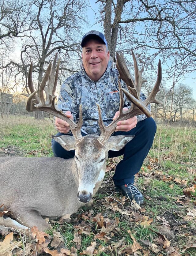 Big buck down for our hunter, Albert!  Thank you for traveling from Pennsylvania to hunt with us. www.cottonmesawhitetail.com903-654-3416#whitetaildeer #deerseason #texasranch #bigbuck #huntinglodge